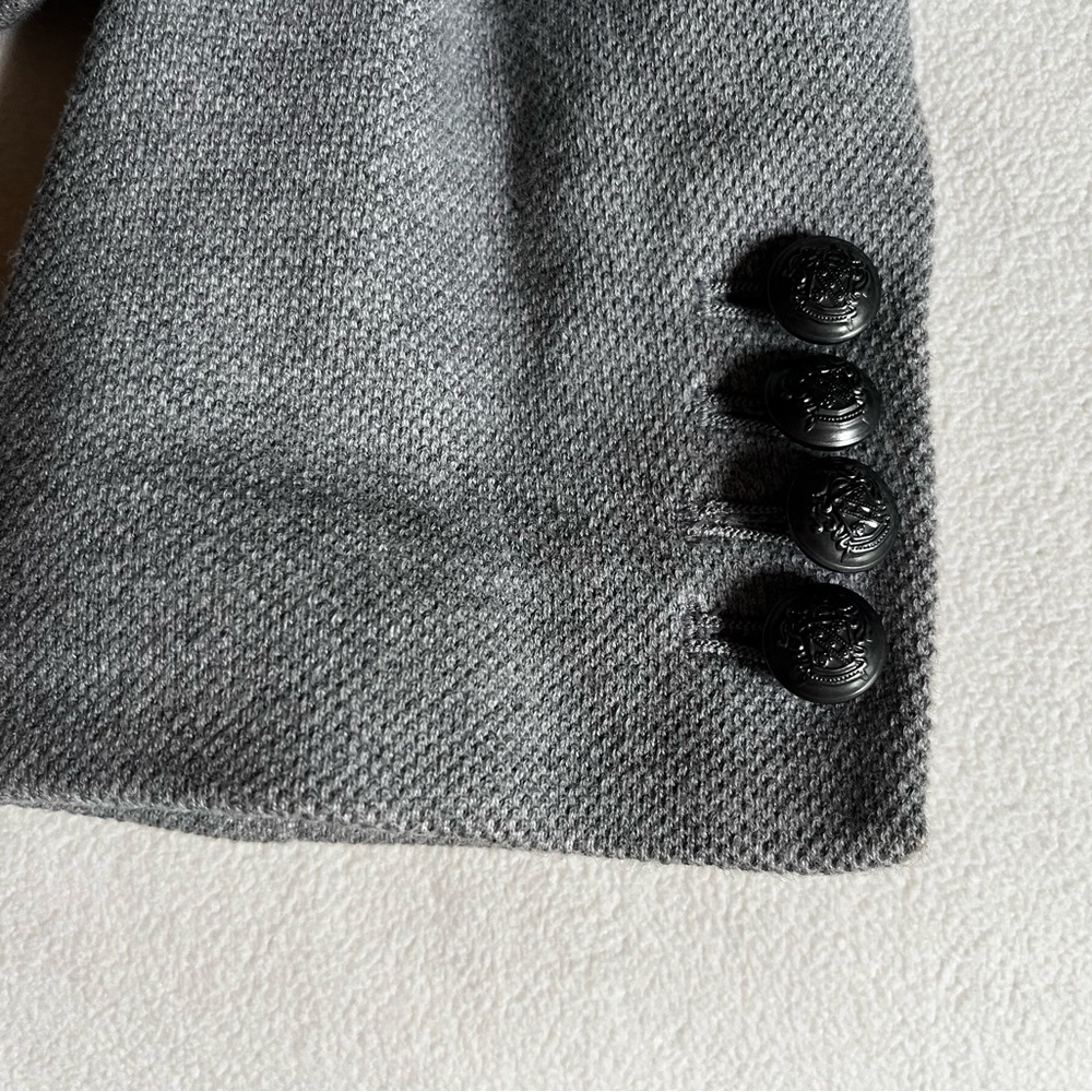 Banana Republic Gray Blazer Professional Suit Jacket - Picture 4 of 7